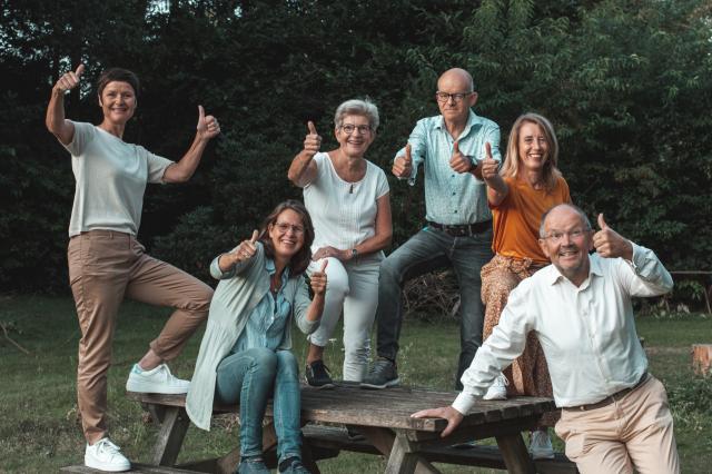 Foto van de buurtbinders